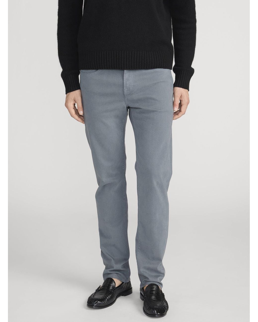 FRAME Gray L'homme Slim Brushed Twill for men