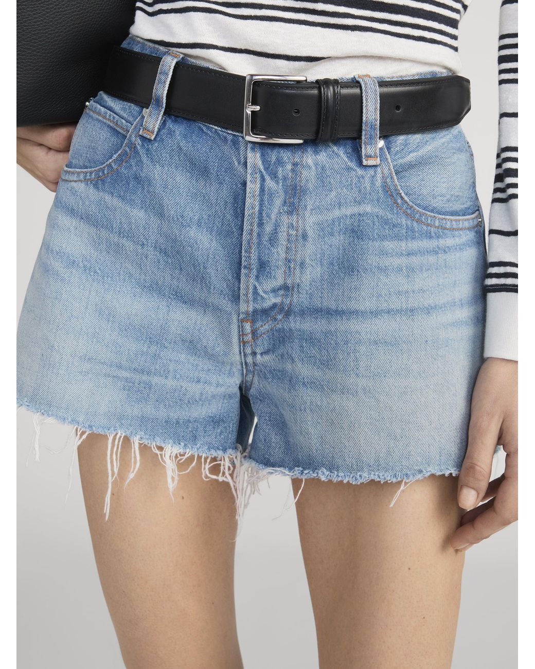 FRAME Blue The Hang Short