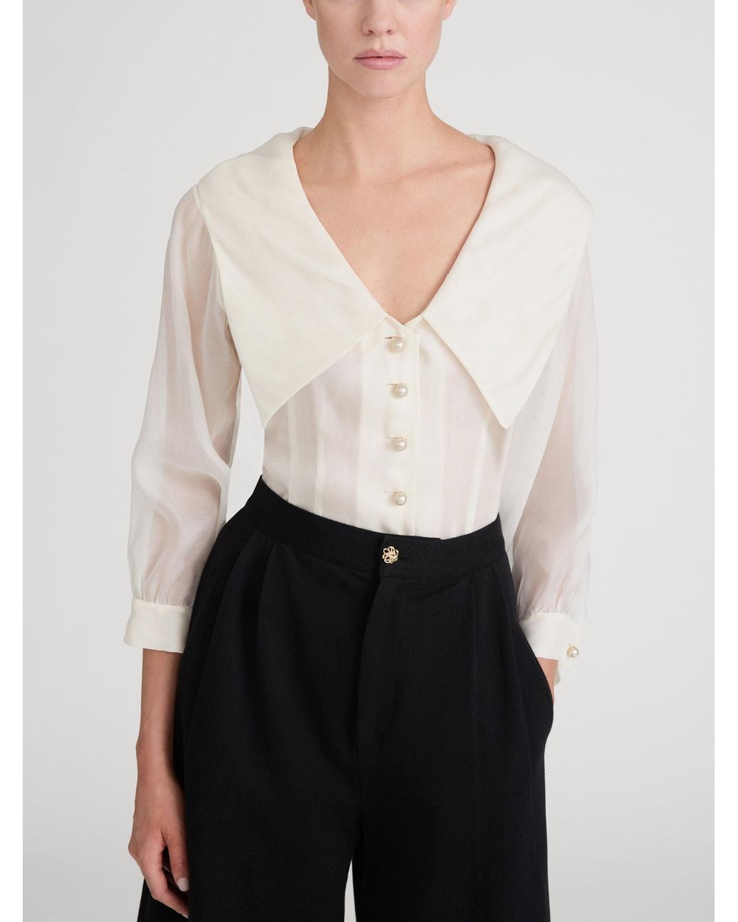 FRAME White The Regency Shirt