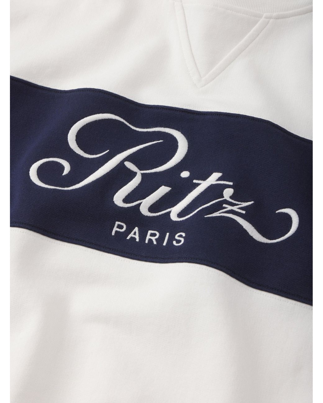 FRAME Blue Ritz Sport Sweatshirt