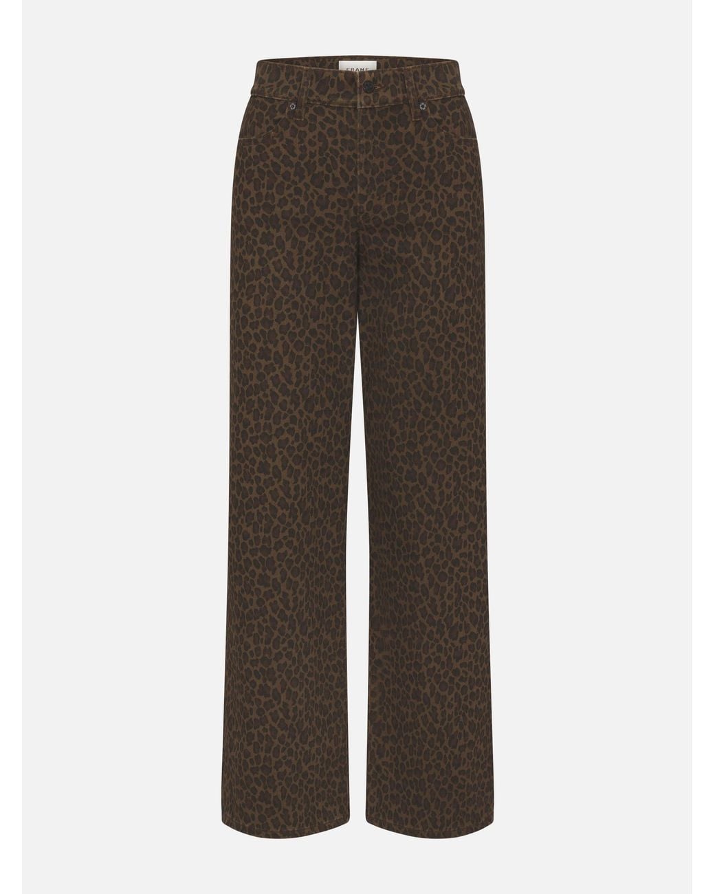 FRAME Brown Le Slim Palazzo