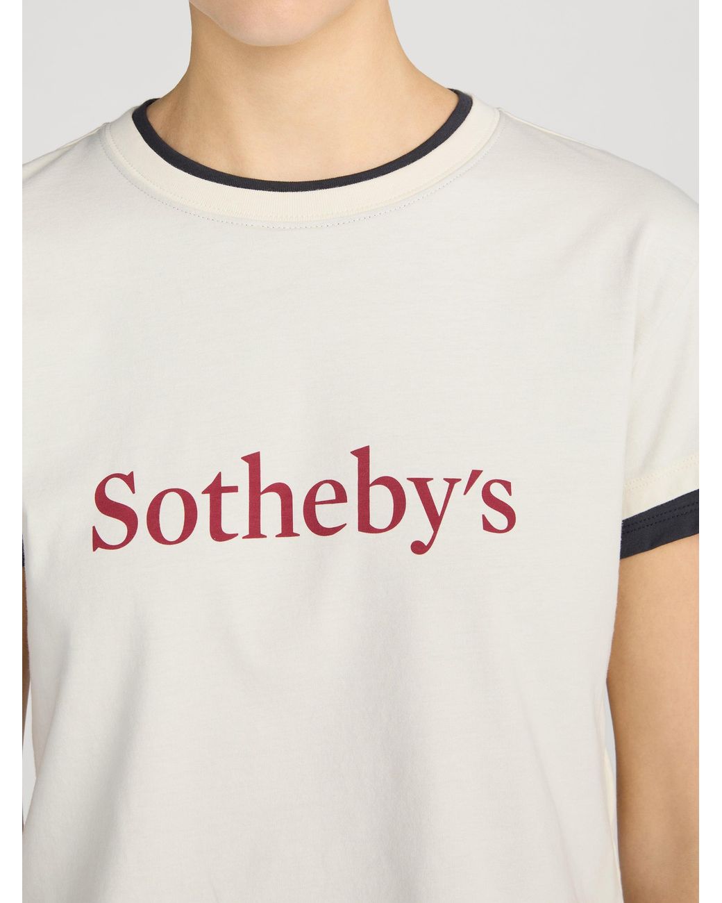 FRAME White Sotheby's Layered Tee
