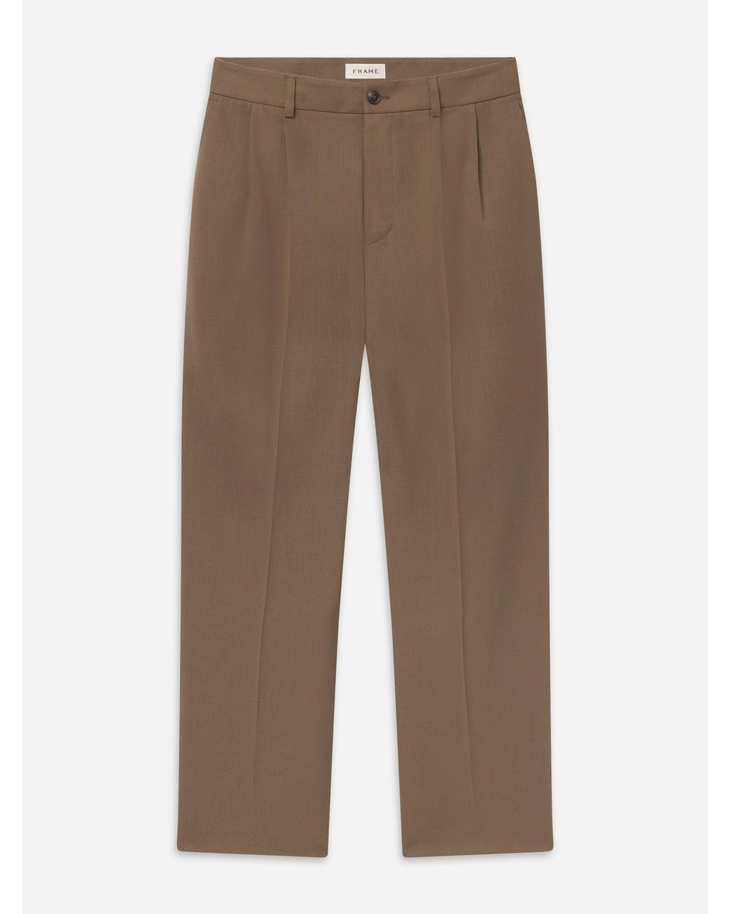 FRAME Brown Baggy Trousers for men