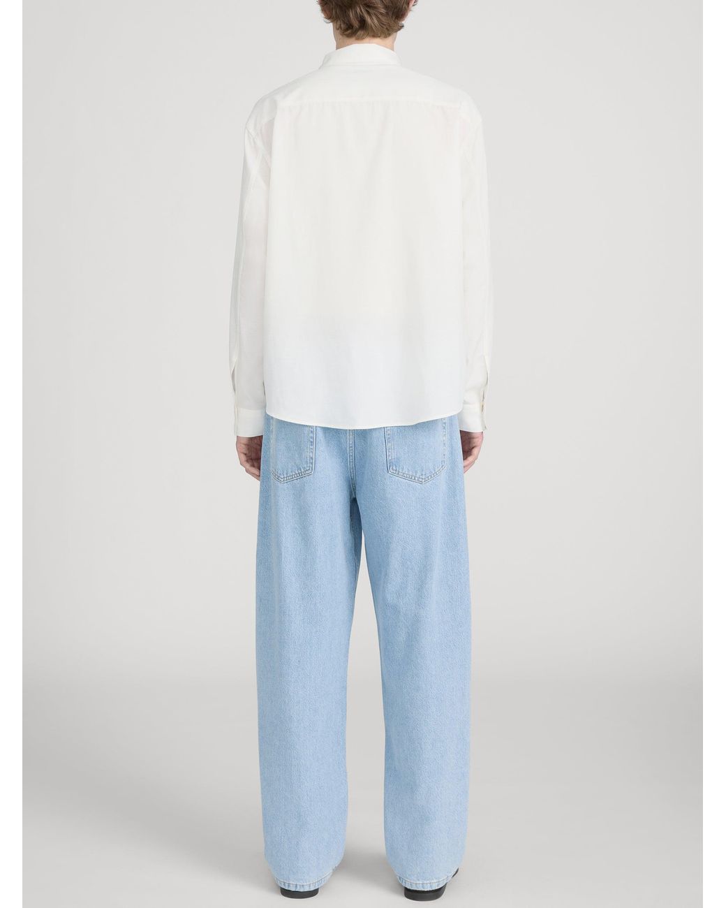 FRAME Blue Baggy Jean for men