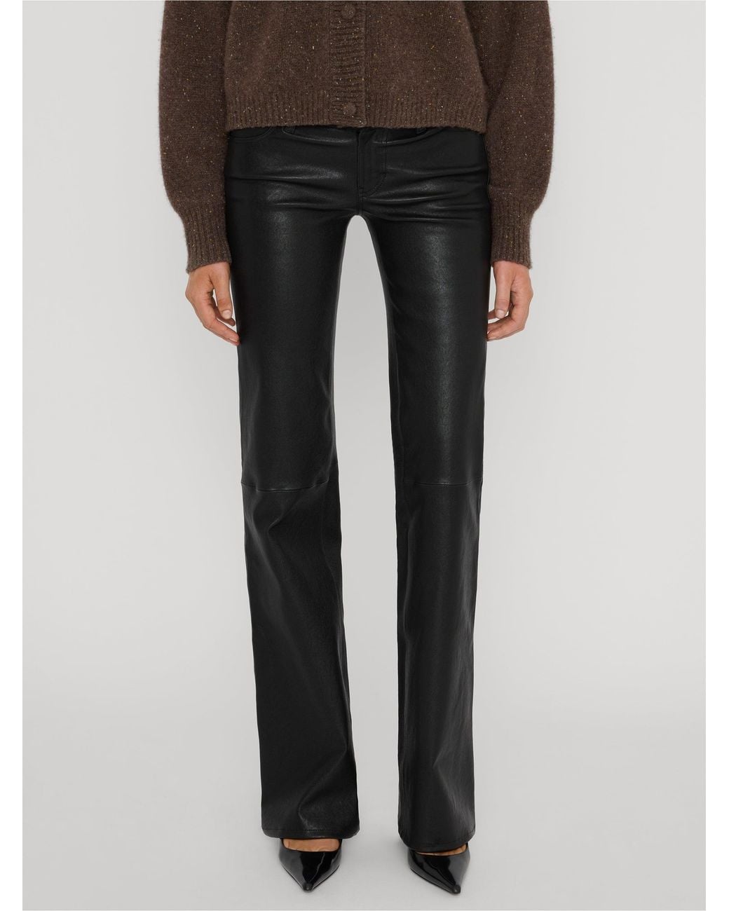 FRAME Black The Leather Rodeo