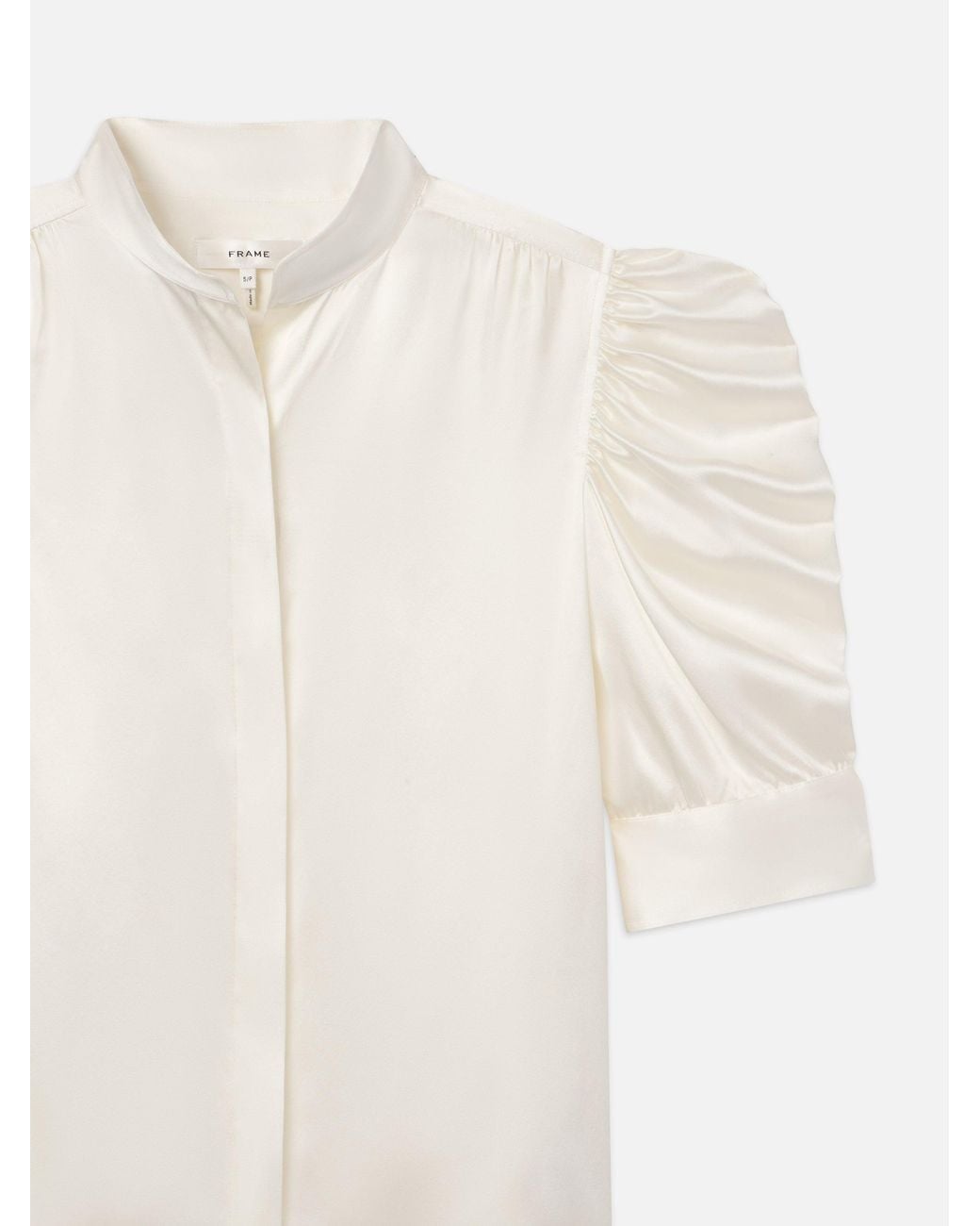FRAME White The Gillian Top