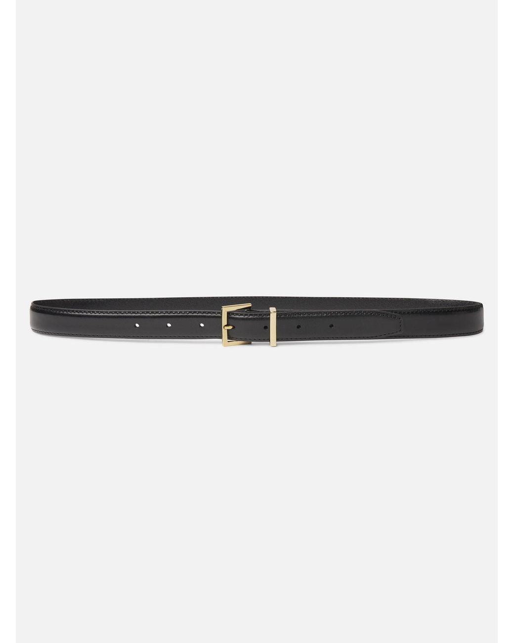 FRAME White The Square Buckle Belt