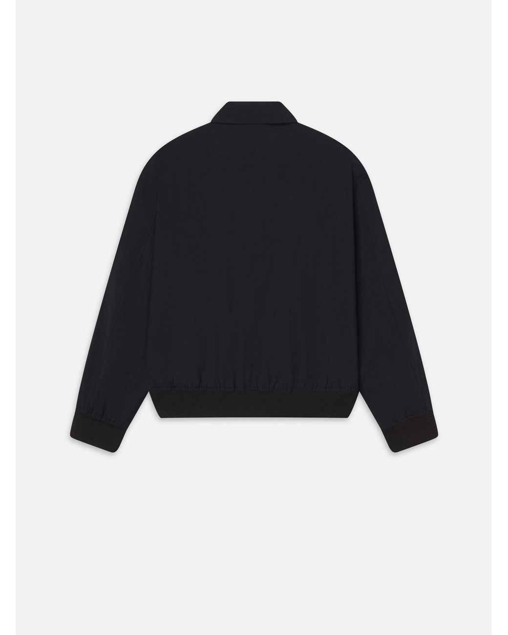 FRAME Blue Wool Zip Blouson