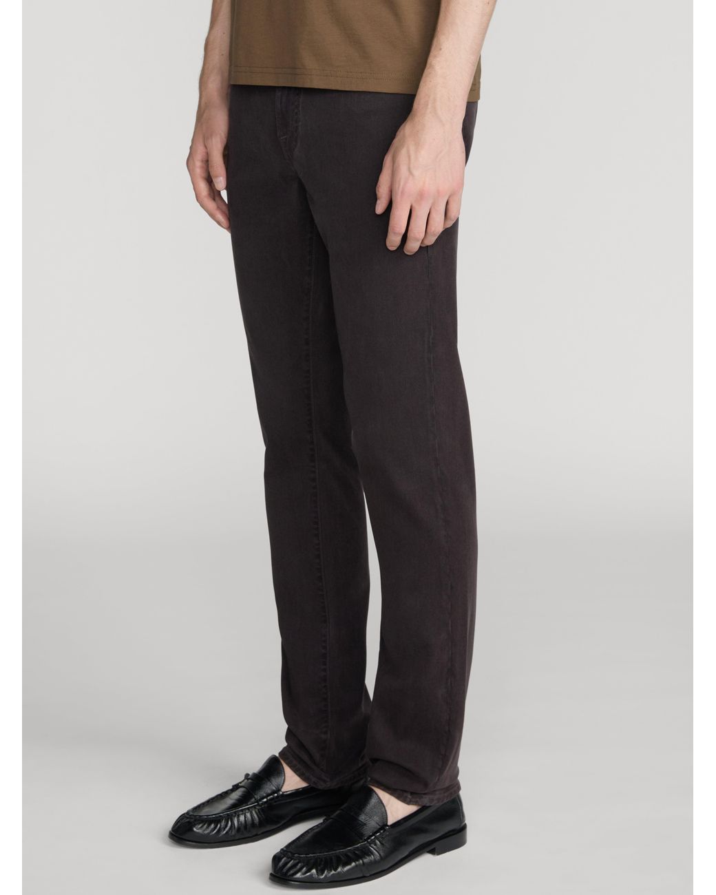 FRAME Black L'homme Slim Brushed Twill for men