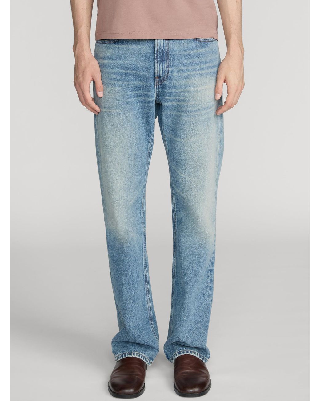 FRAME Blue Bootcut Jean for men