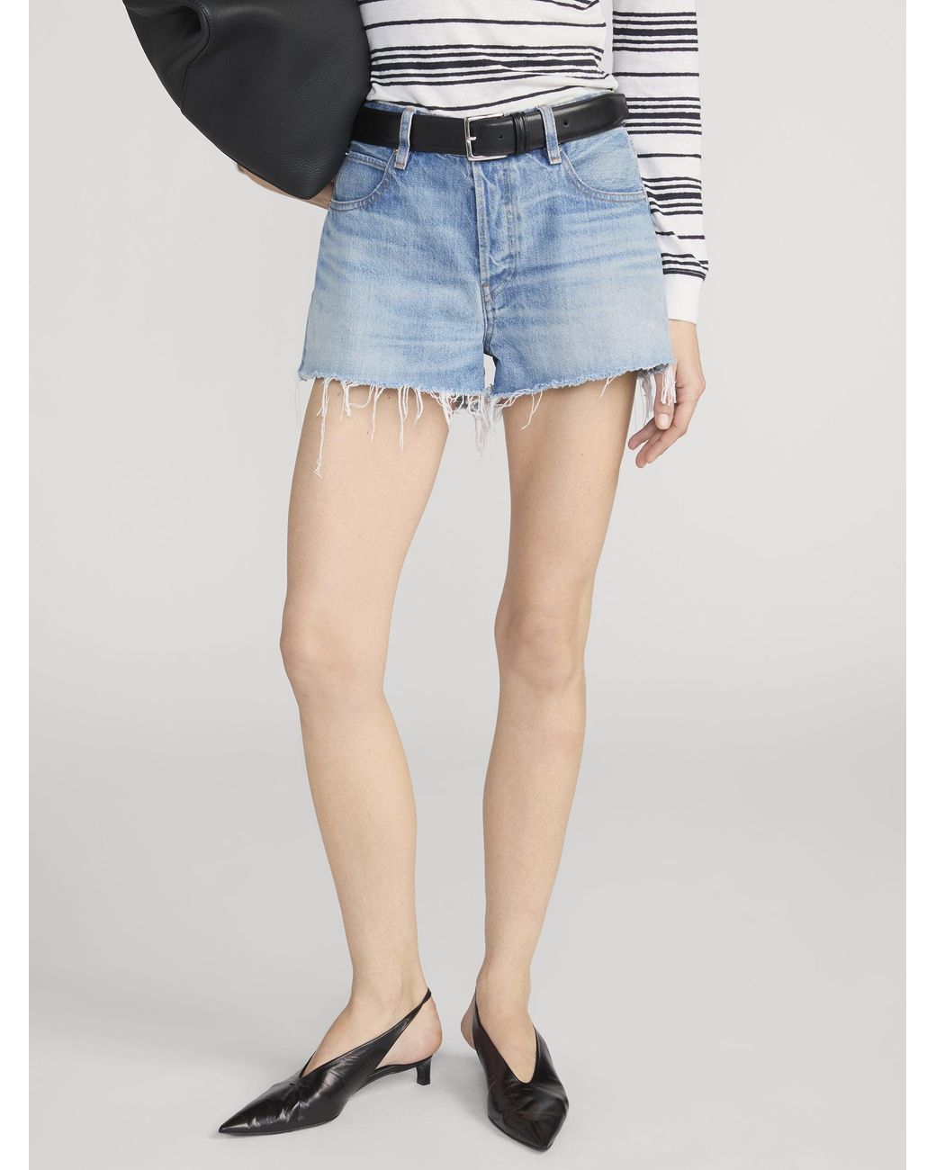 FRAME Blue The Hang Short