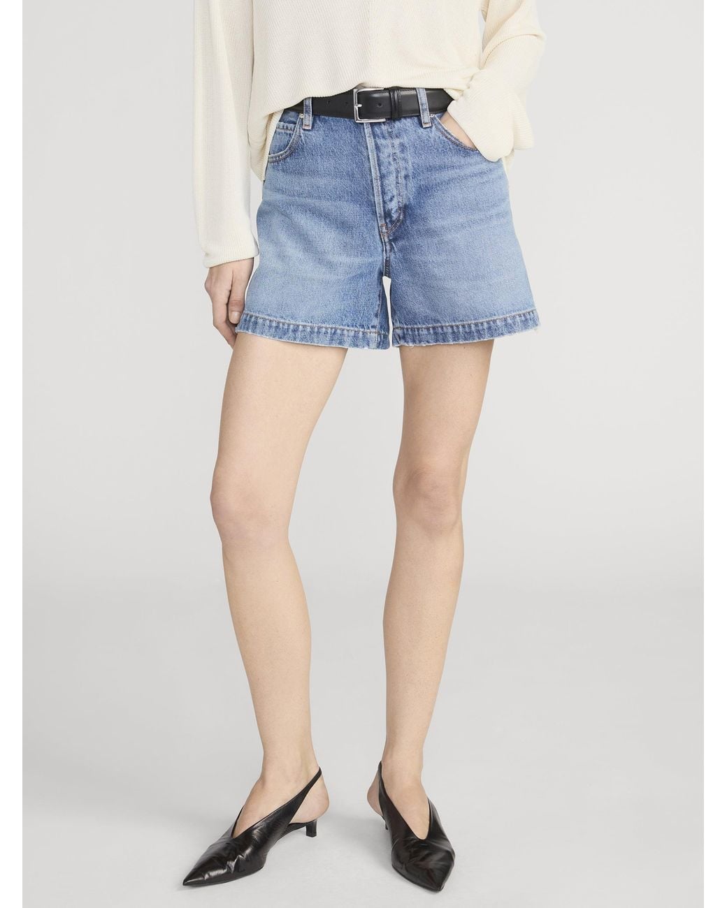 FRAME Blue The Everyday Short