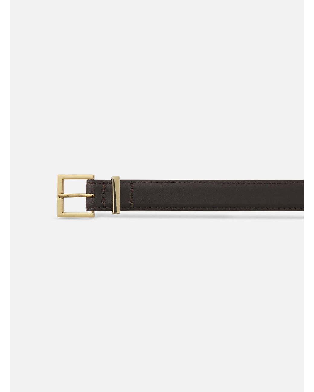 FRAME White The Square Buckle Belt