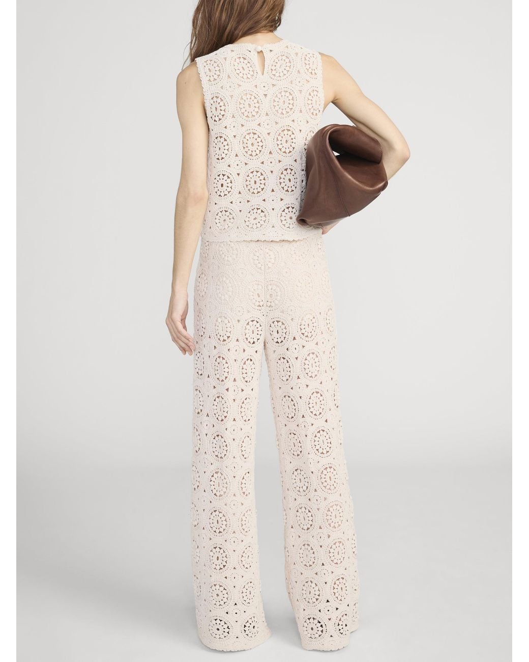 FRAME Natural The Crochet Tank