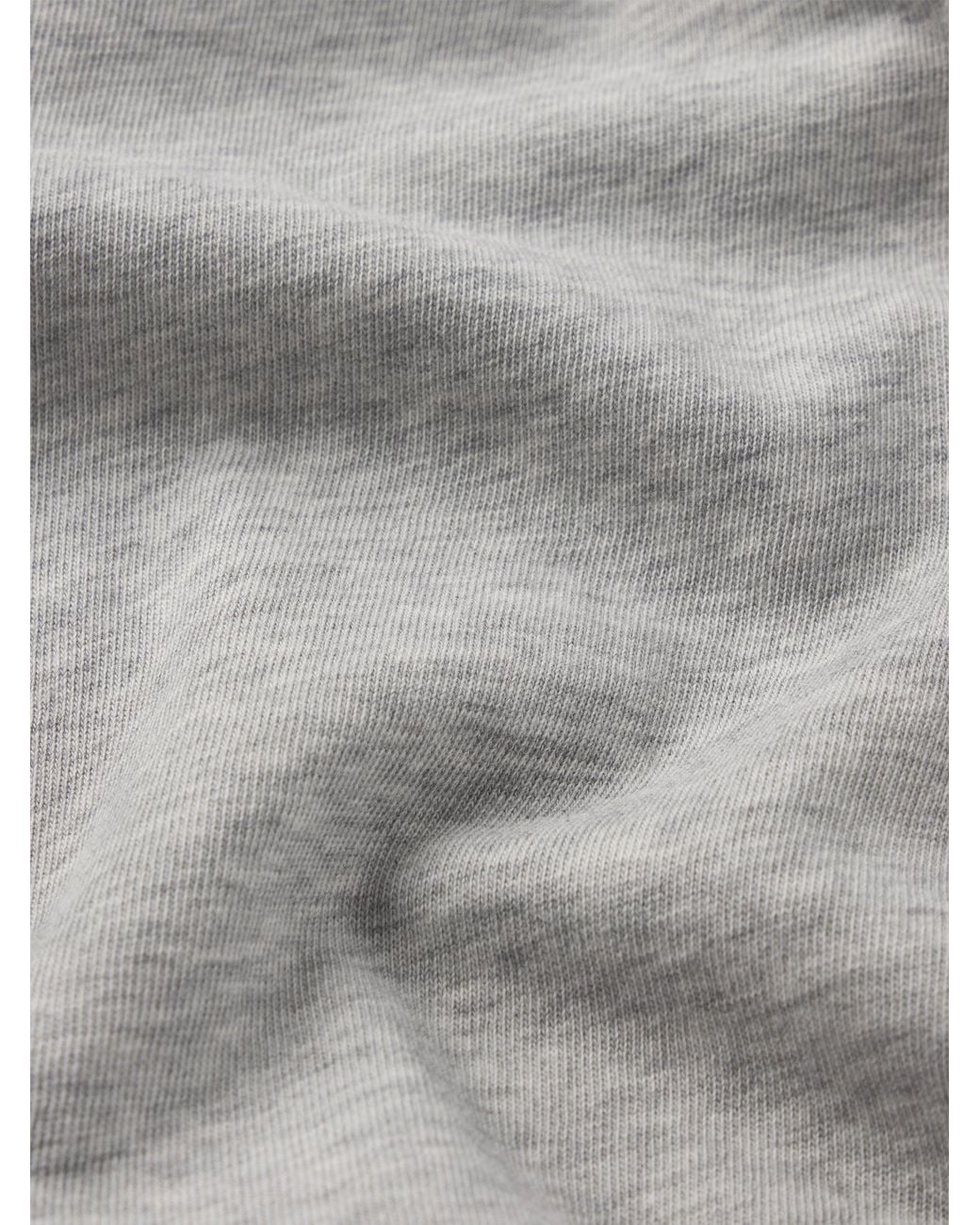 FRAME Gray The Heather Boxy Tee