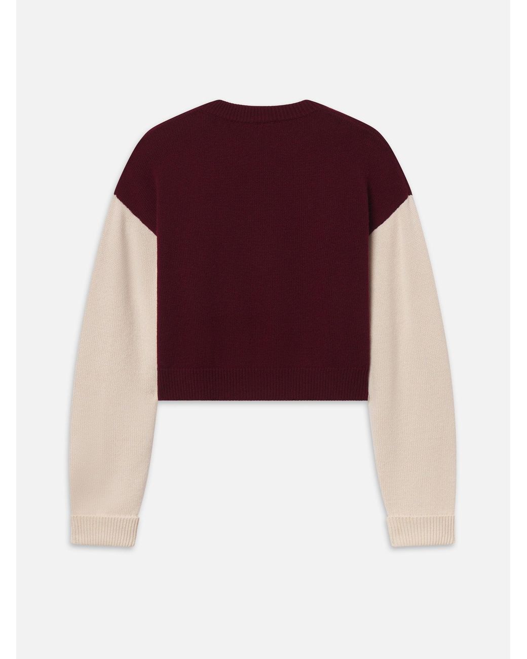 FRAME Red Sotheby's Cashmere Sweater