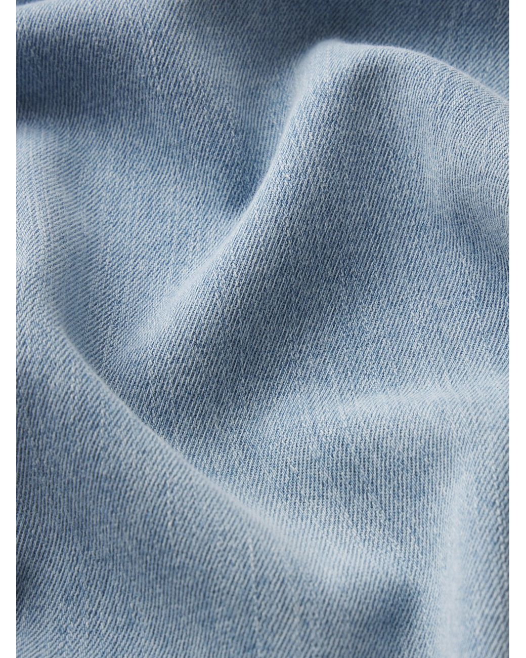 FRAME Blue Classic Denim Shirt for men