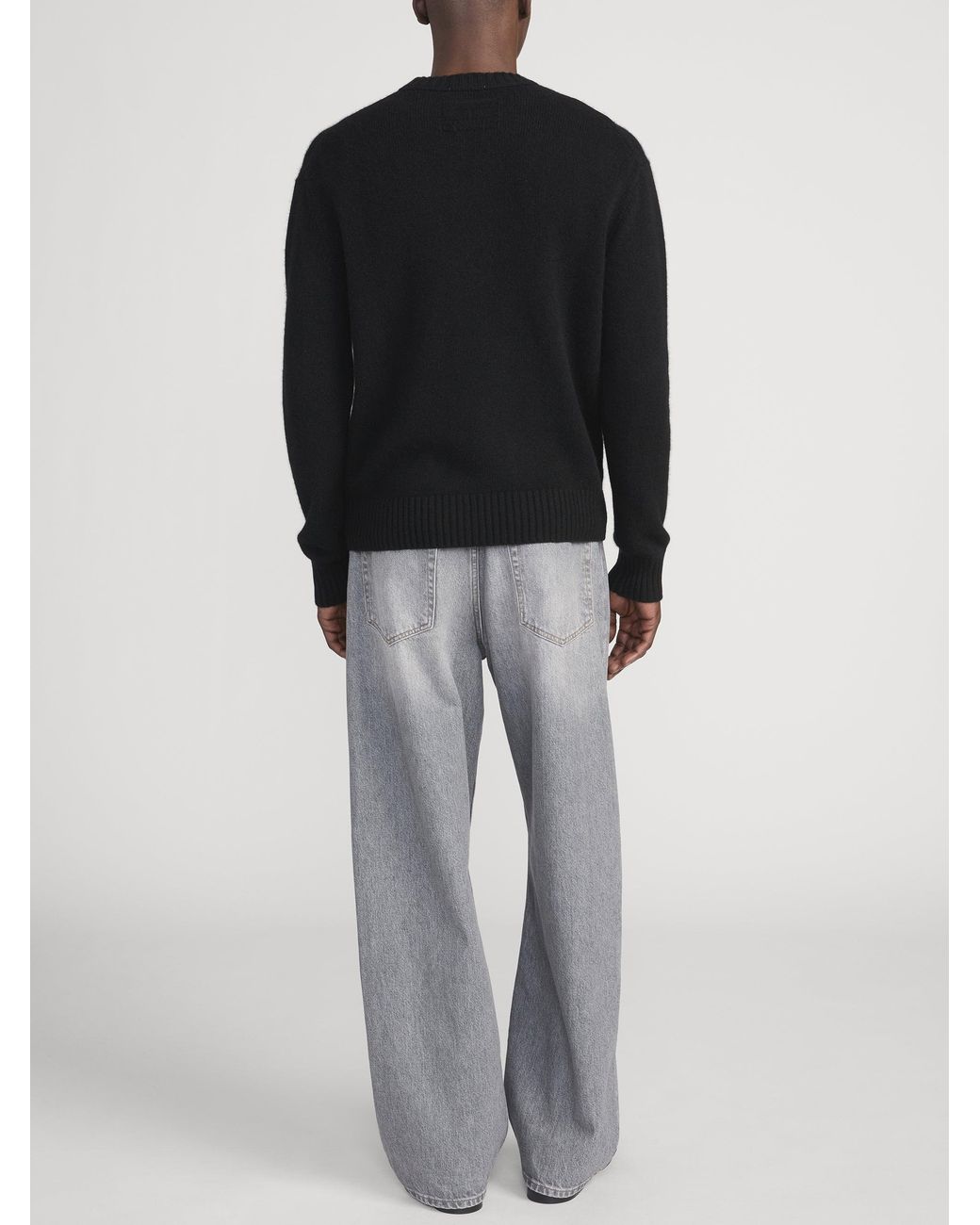FRAME Gray Baggy Jean for men