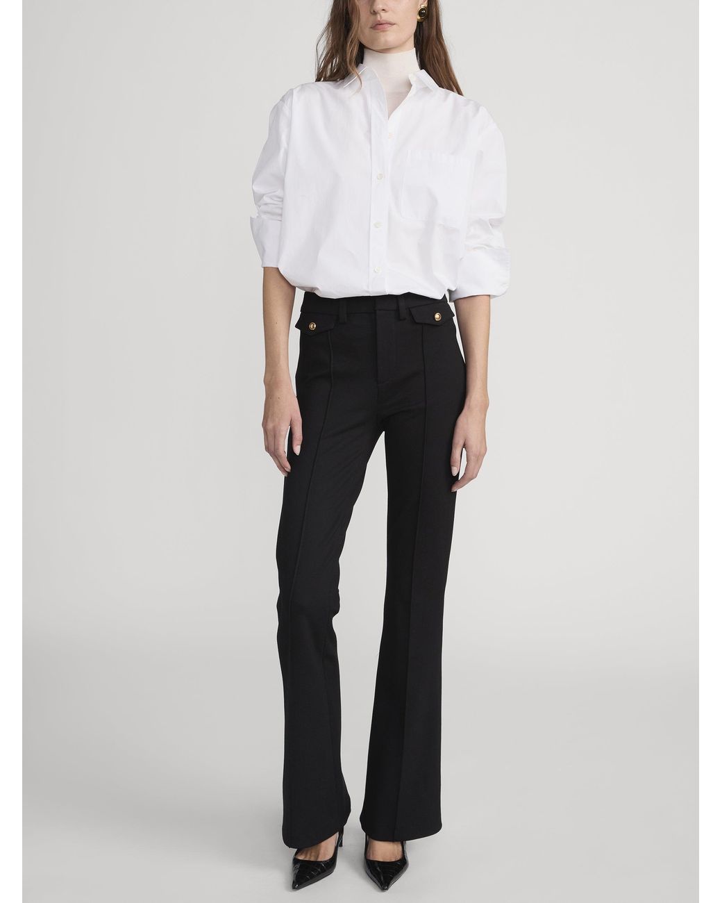 FRAME Black The Reboot Trouser