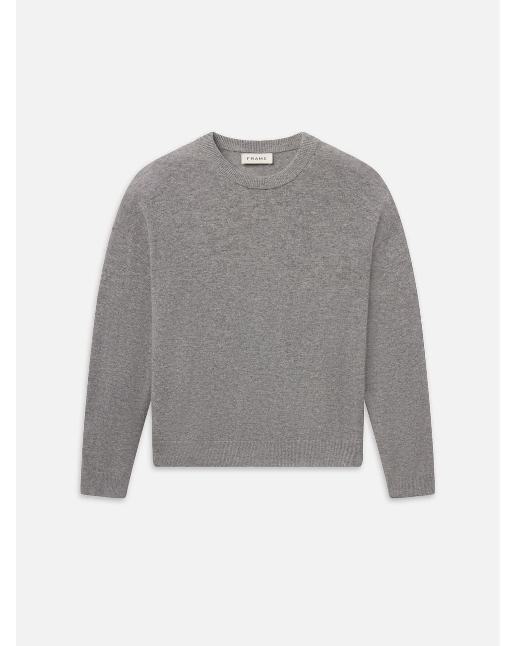 FRAME Gray Lightweight Cashmere Sweater for men