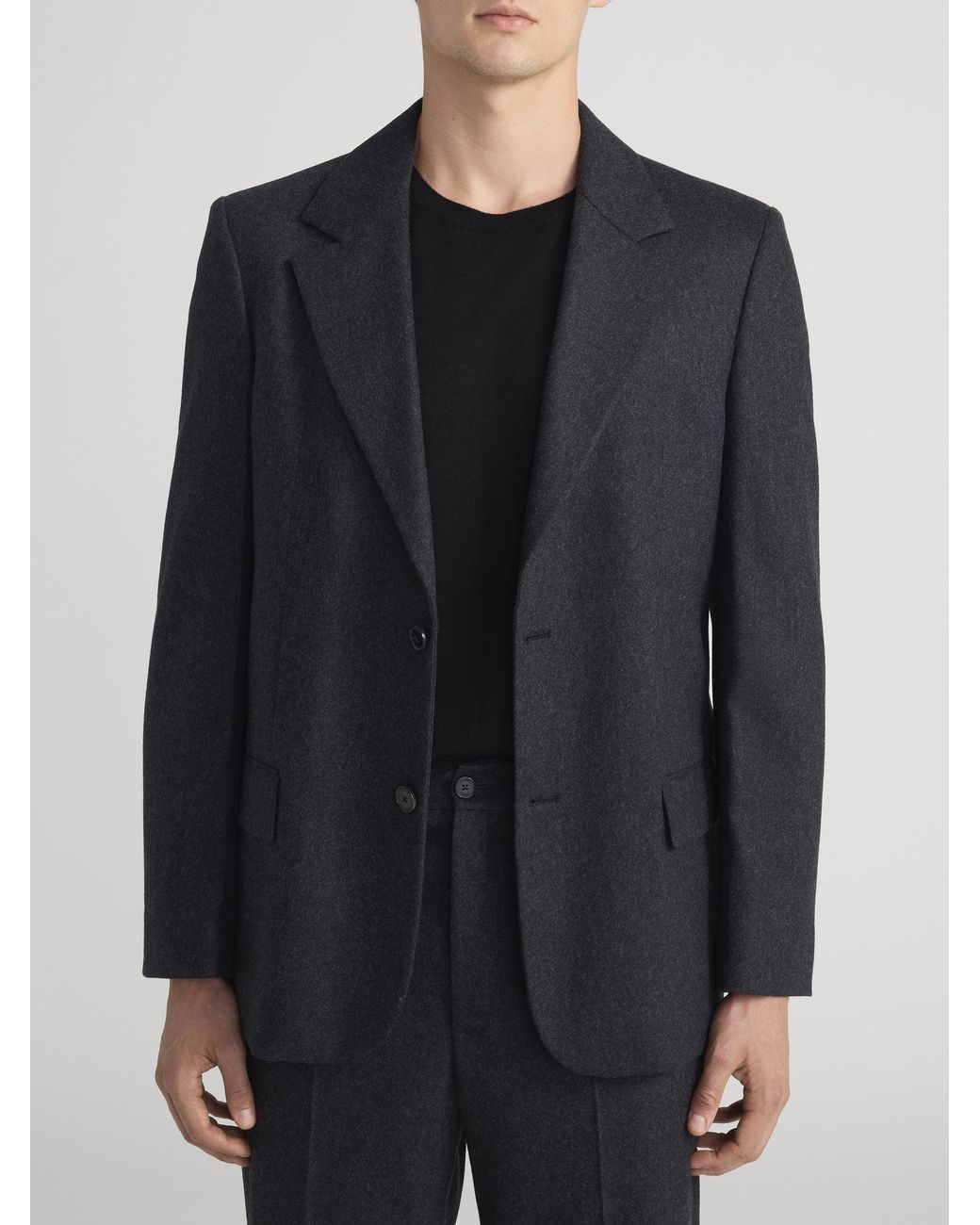 FRAME Blue Single Breasted Blazer for men