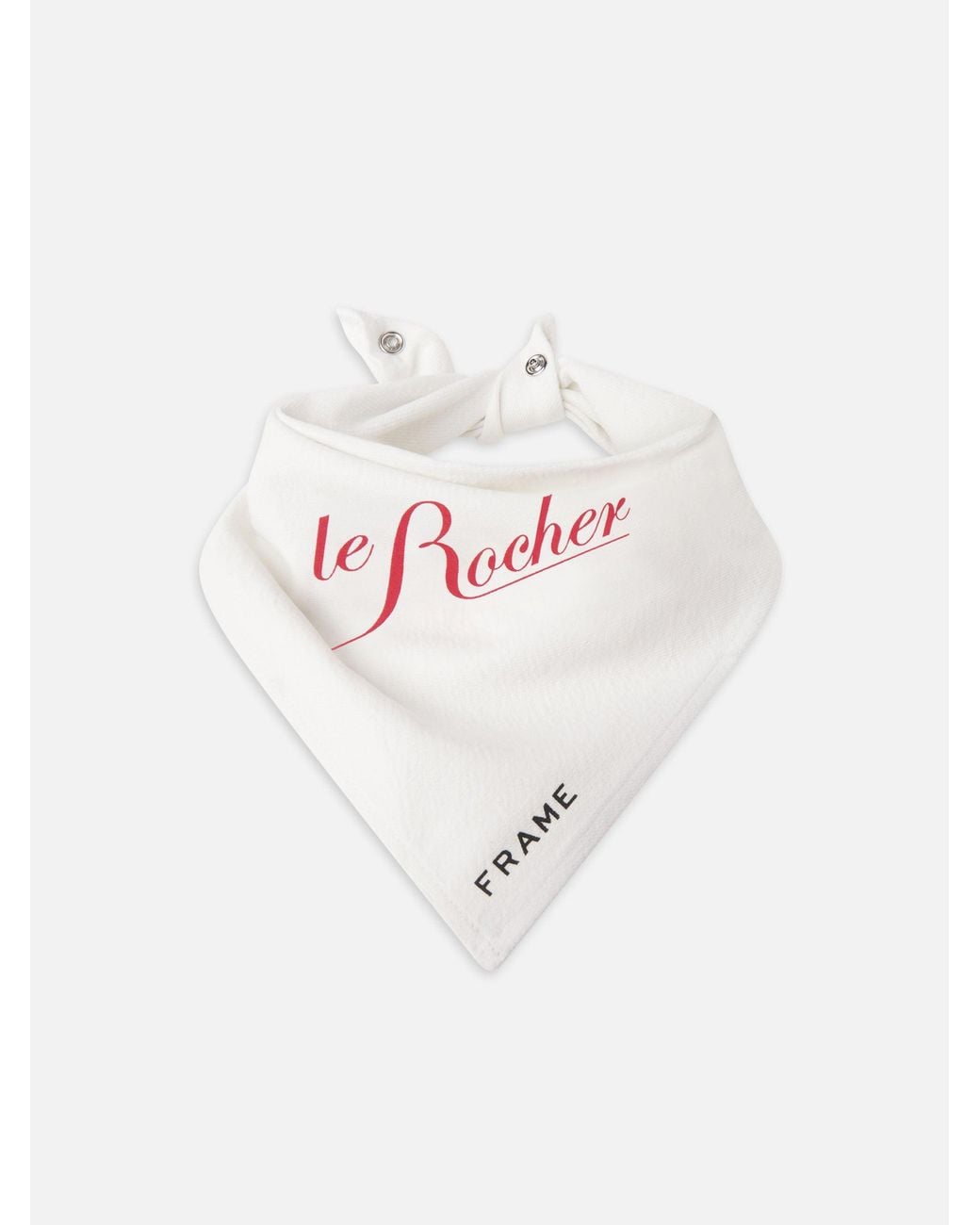 FRAME White Le Rocher Pet Bandana