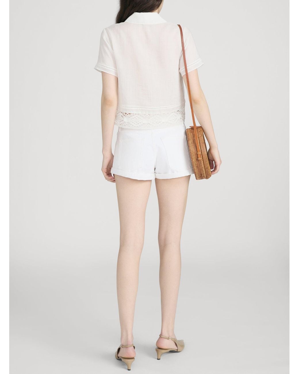 FRAME White The Heirloom Shirt