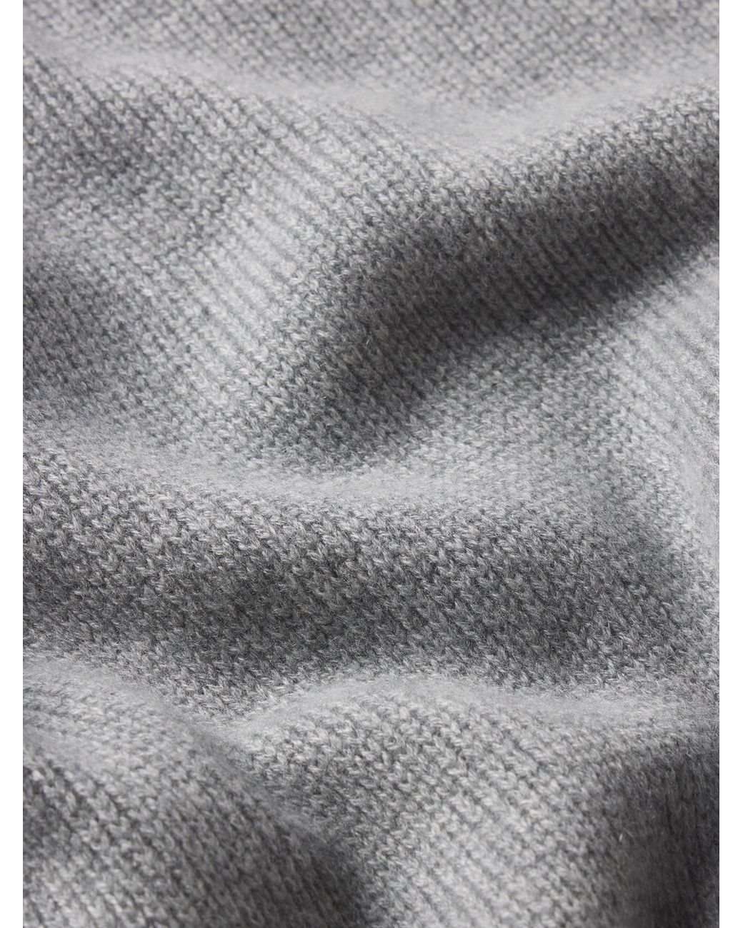 FRAME Gray Sotheby's Cashmere Sweater