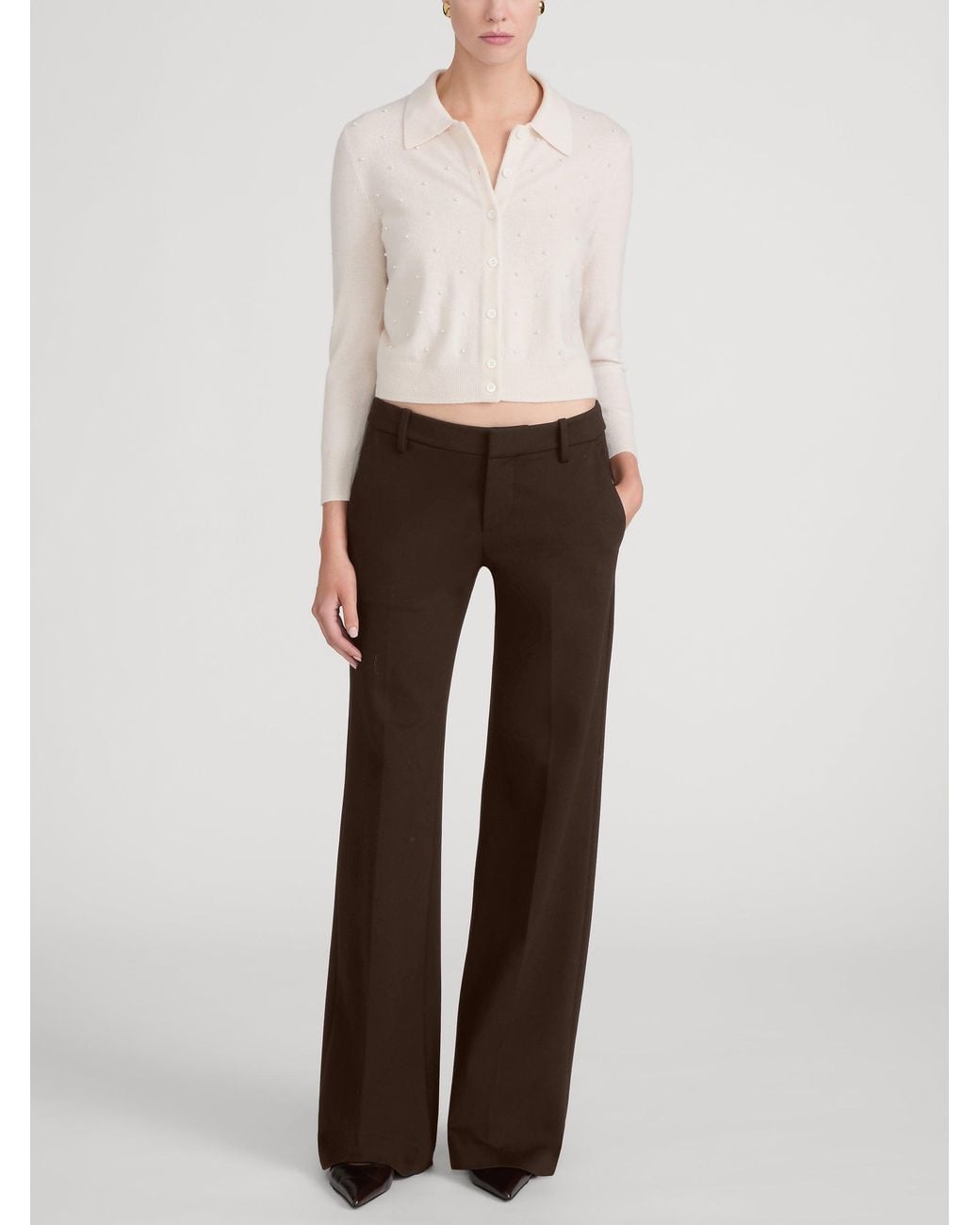 FRAME White The Pearl Cardi