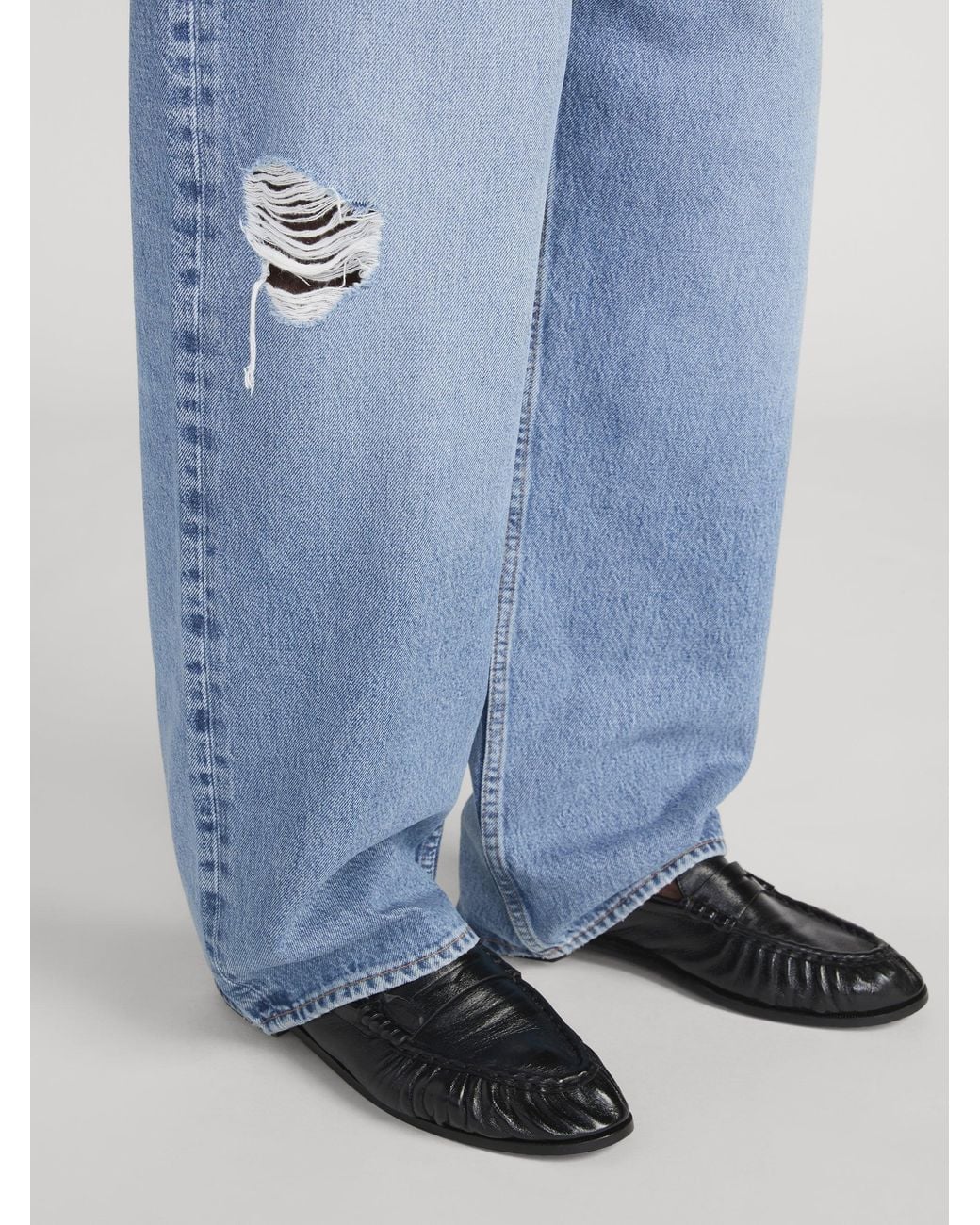 FRAME Blue Baggy Jean for men