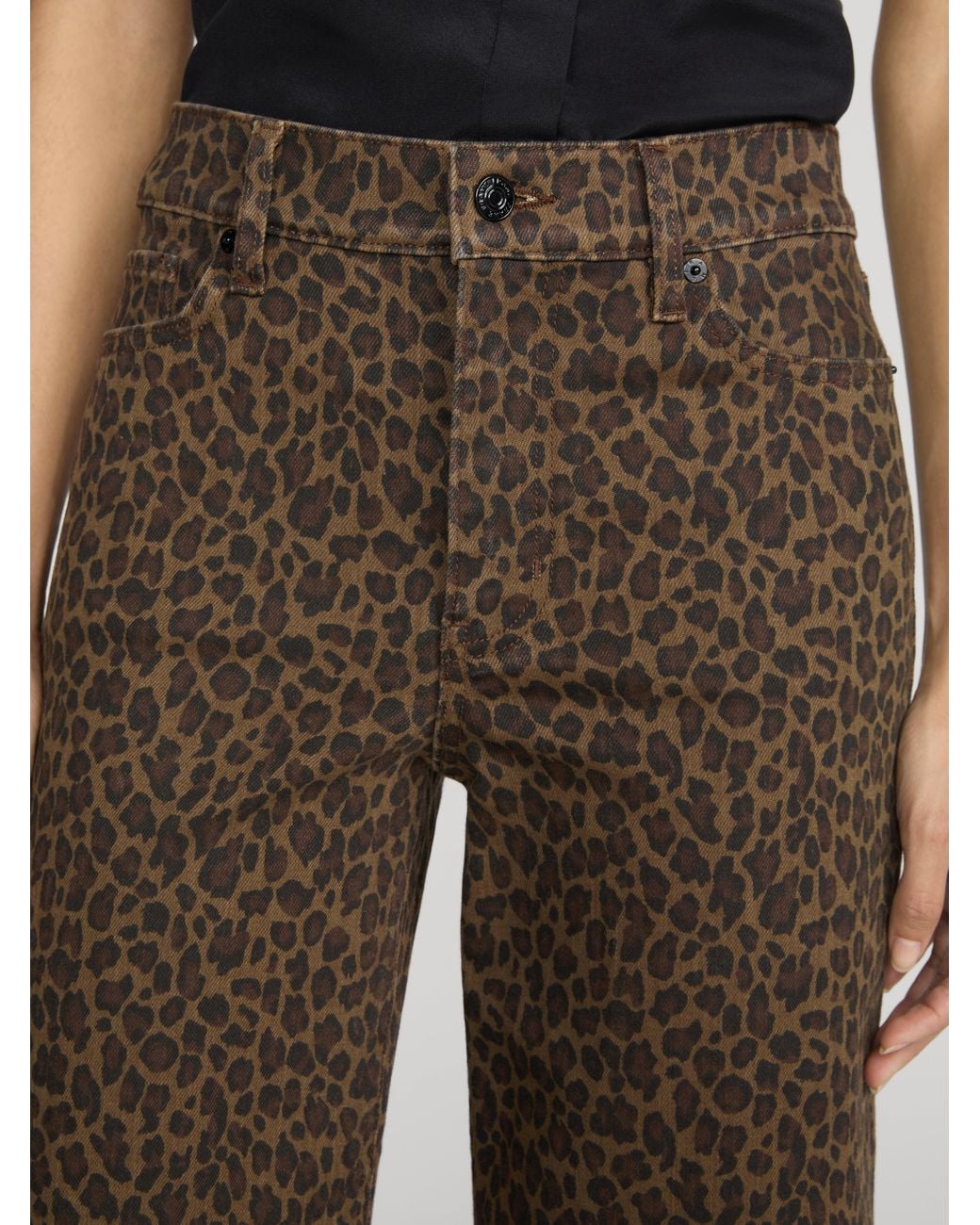 FRAME Brown Le Slim Palazzo