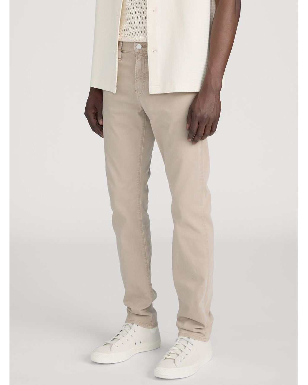 FRAME Natural L'homme Slim Brushed Twill for men