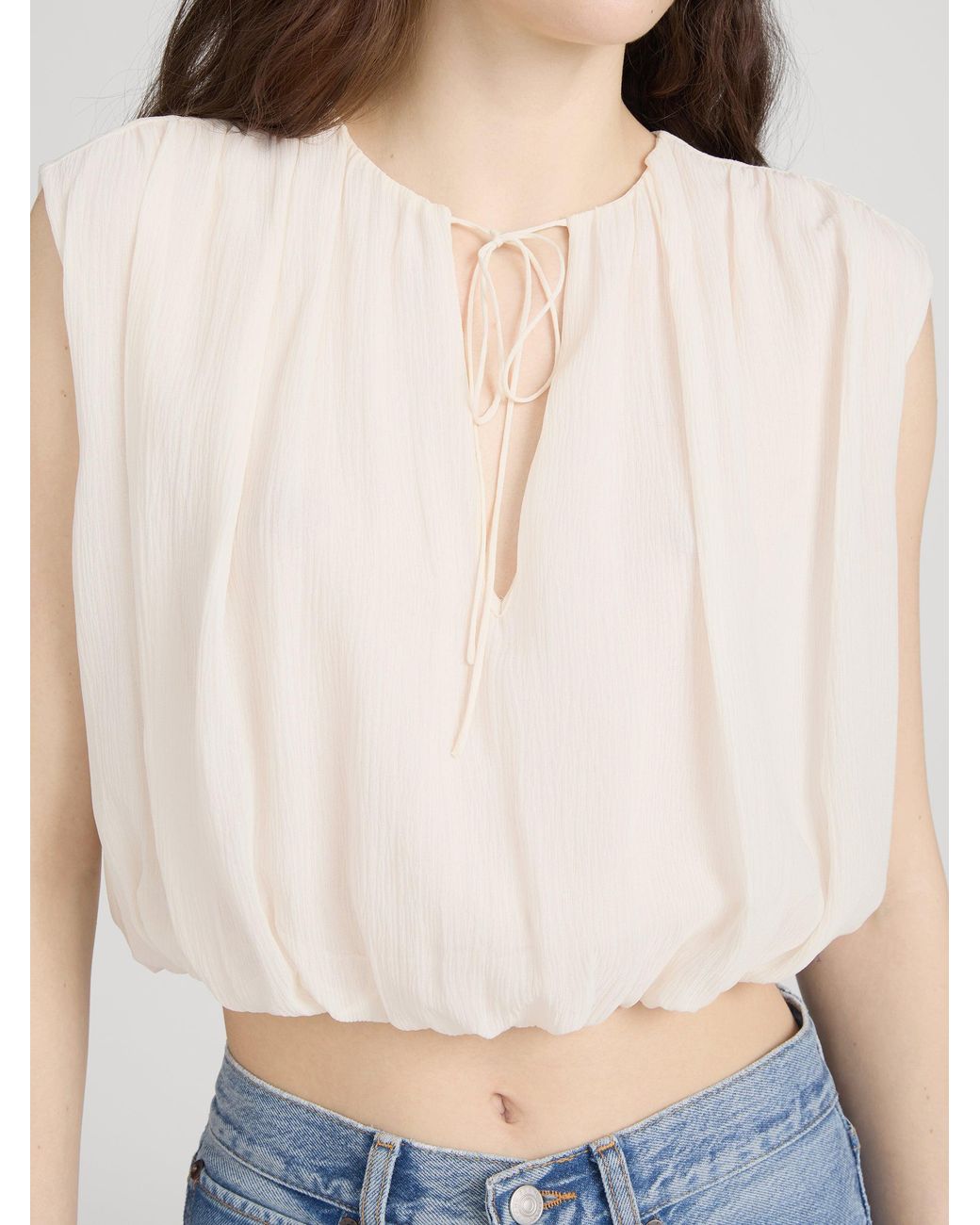 FRAME White The Wave Top
