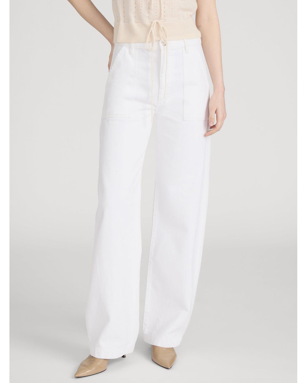 FRAME White The Bow Cargo