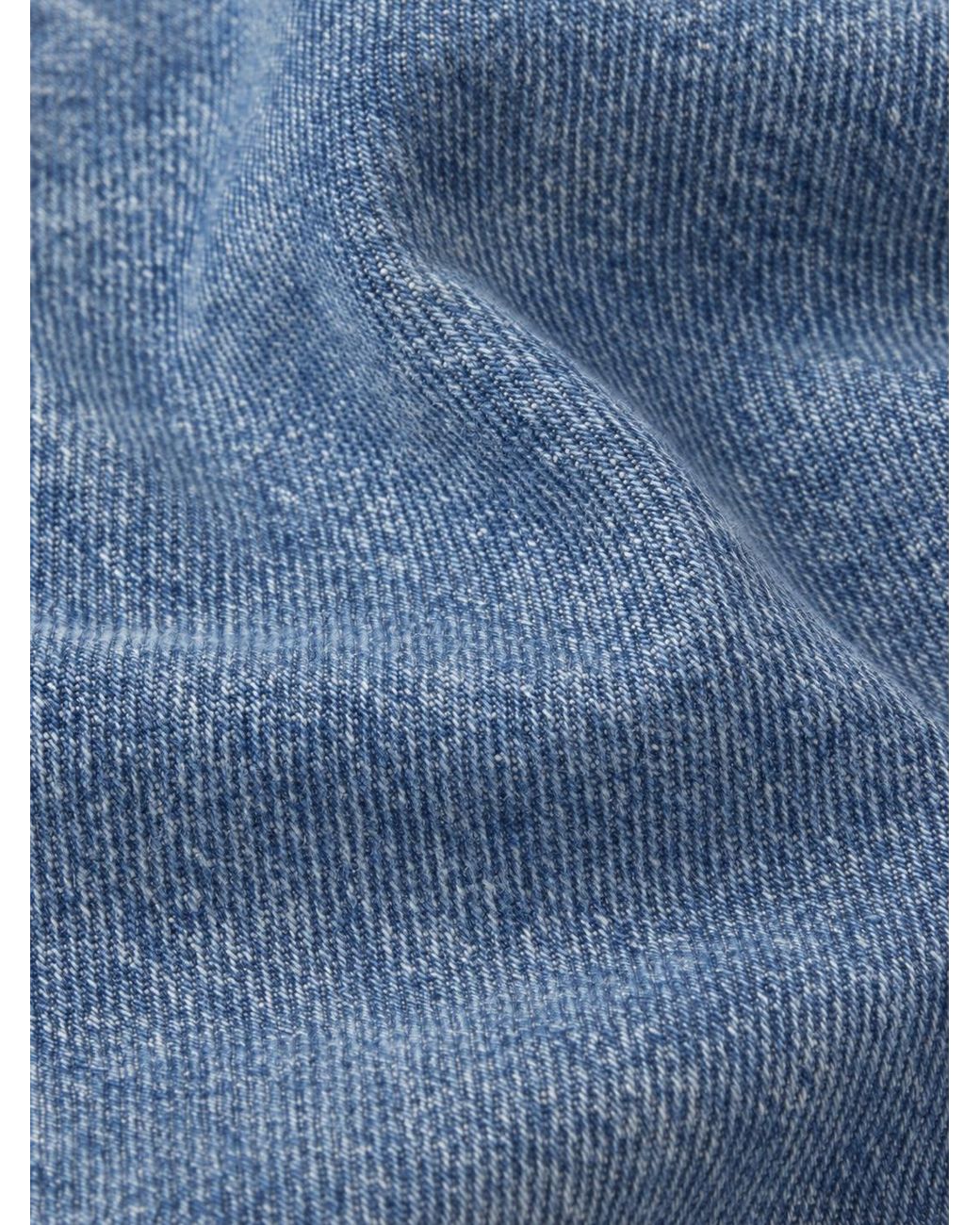 FRAME Blue The Long Hang Short