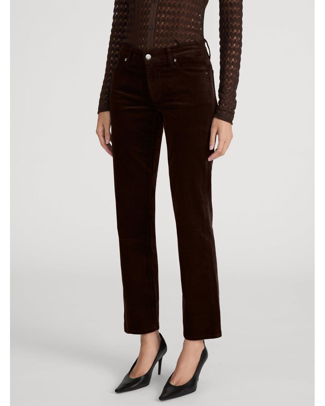 FRAME Brown The Corduroy Cigarette
