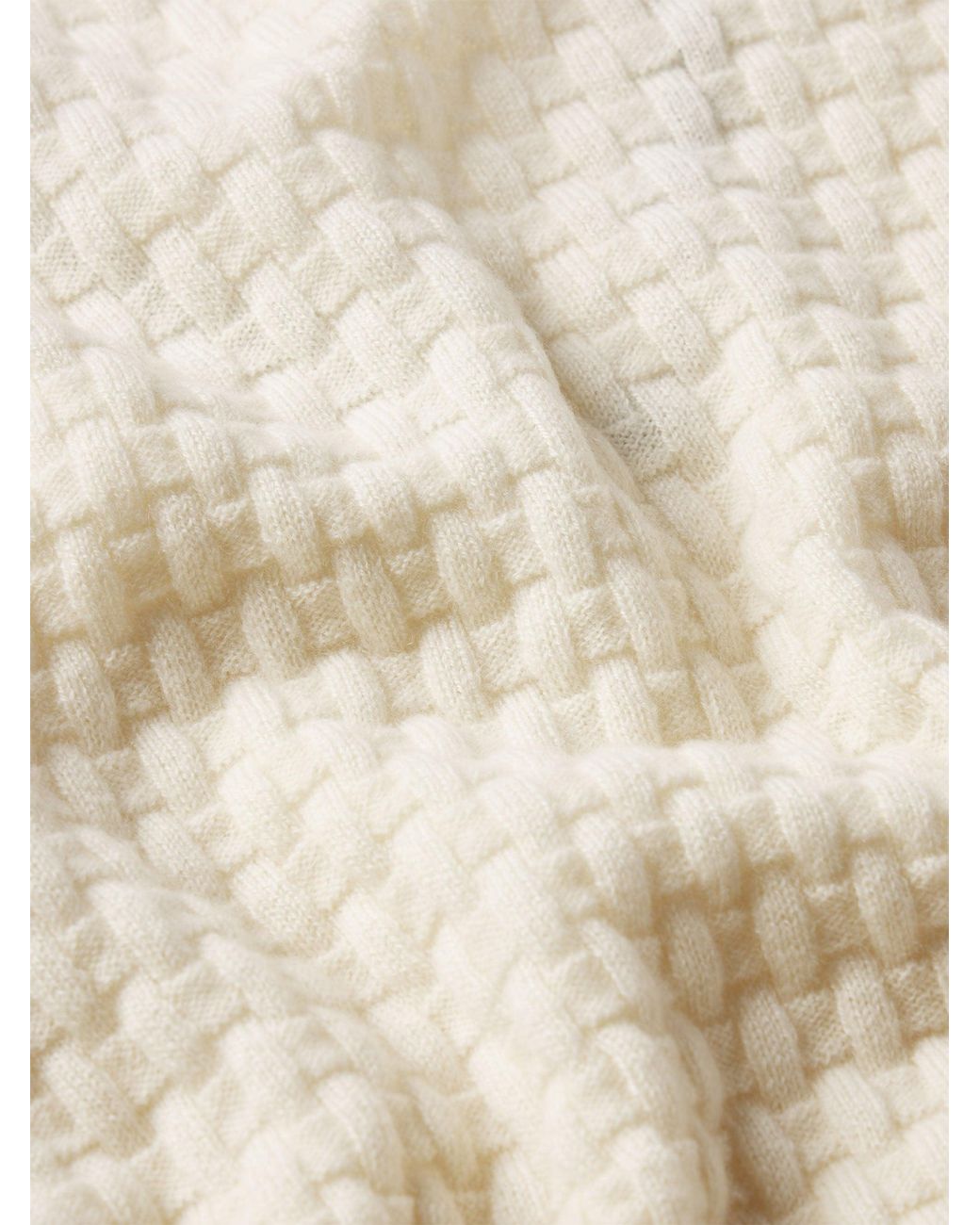 FRAME Natural Sotheby's V-neck Sweater