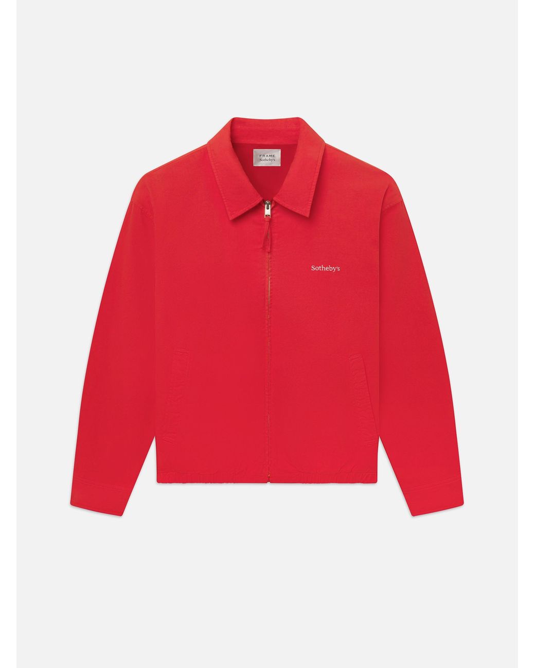 FRAME Red Sotheby's Cotton Jacket for men