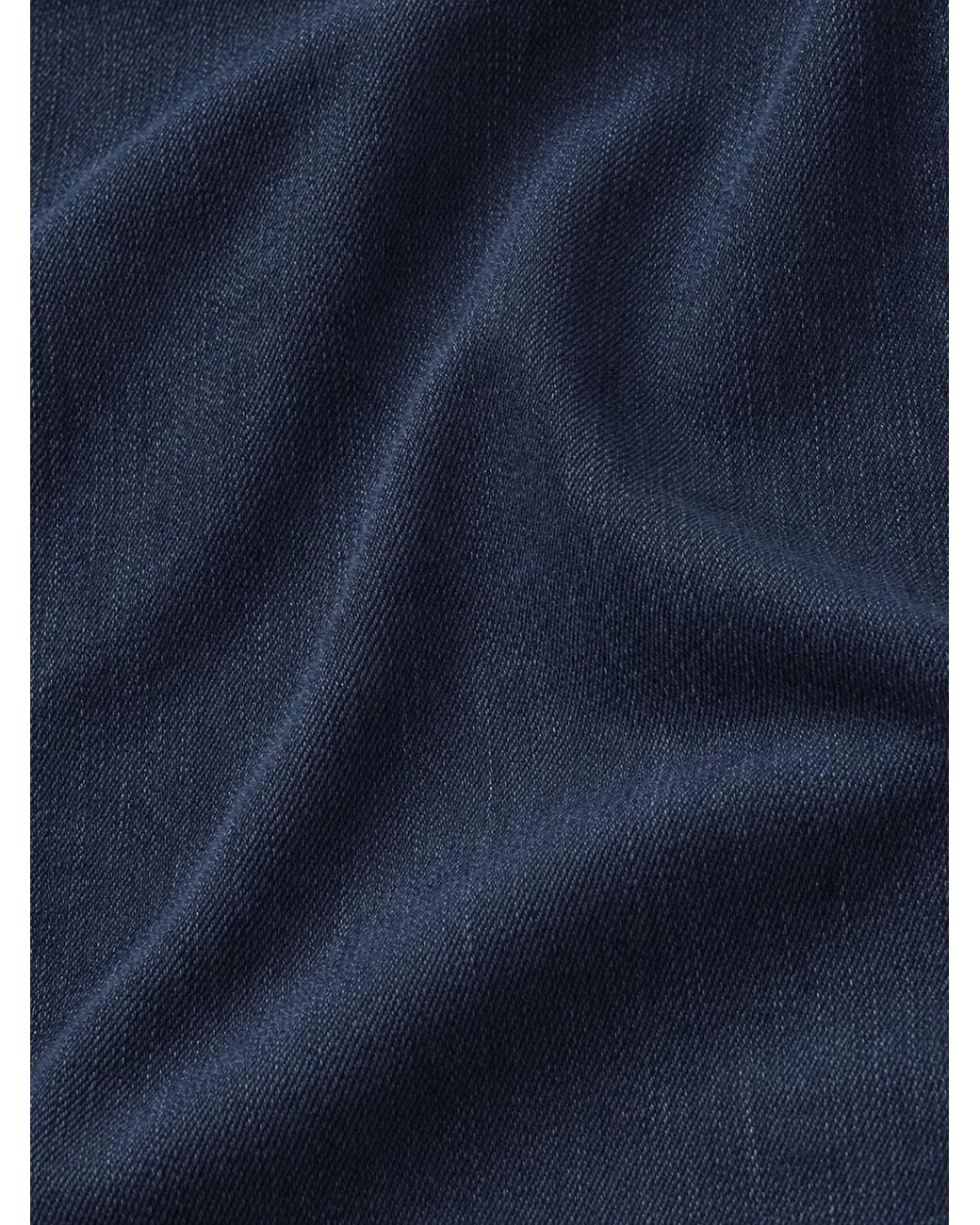 FRAME Blue Le Sleek Straight Patch Pocket