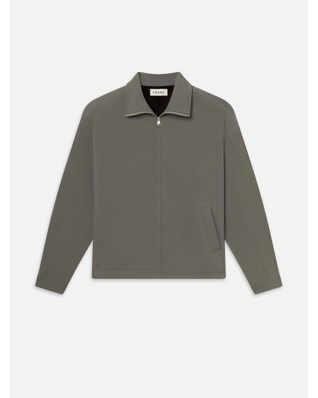 FRAME Gray Nylon Jacket for men
