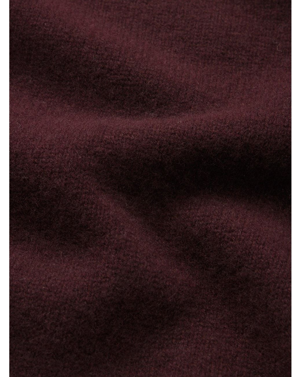 FRAME Red The Cashmere Relaxed V Sweater