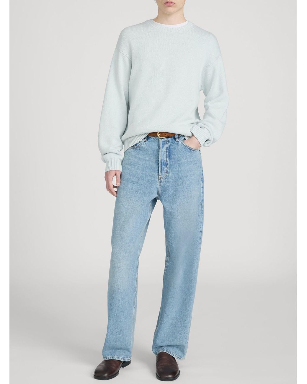 FRAME Blue Baggy Jean for men