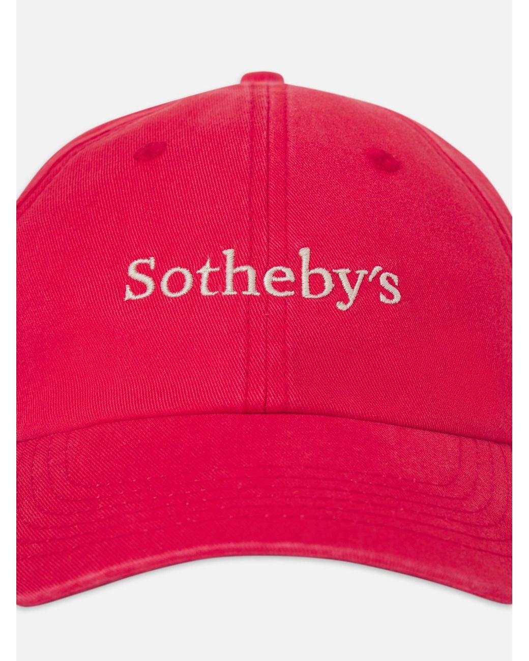 FRAME Red Sotheby's Cap