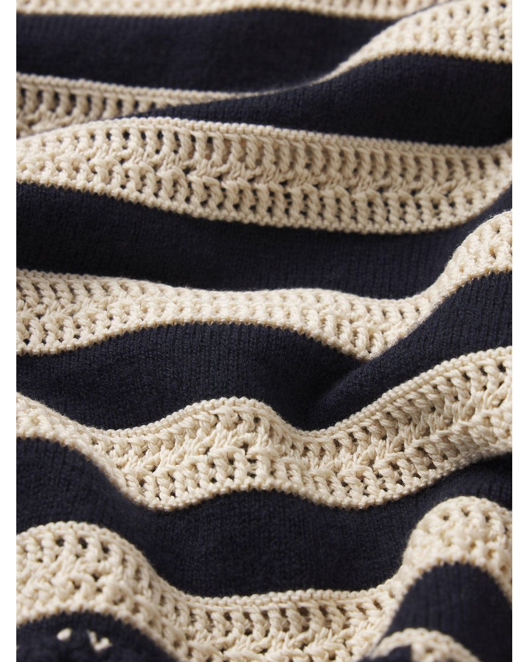 FRAME White The Crochet Captain Short