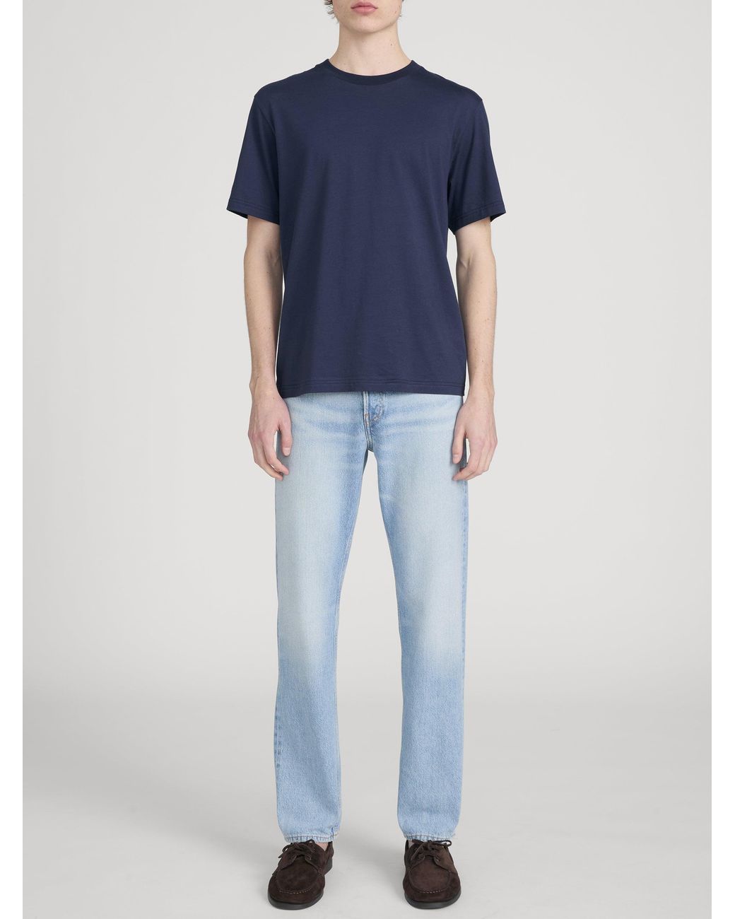 FRAME Blue Light Cotton Tee for men