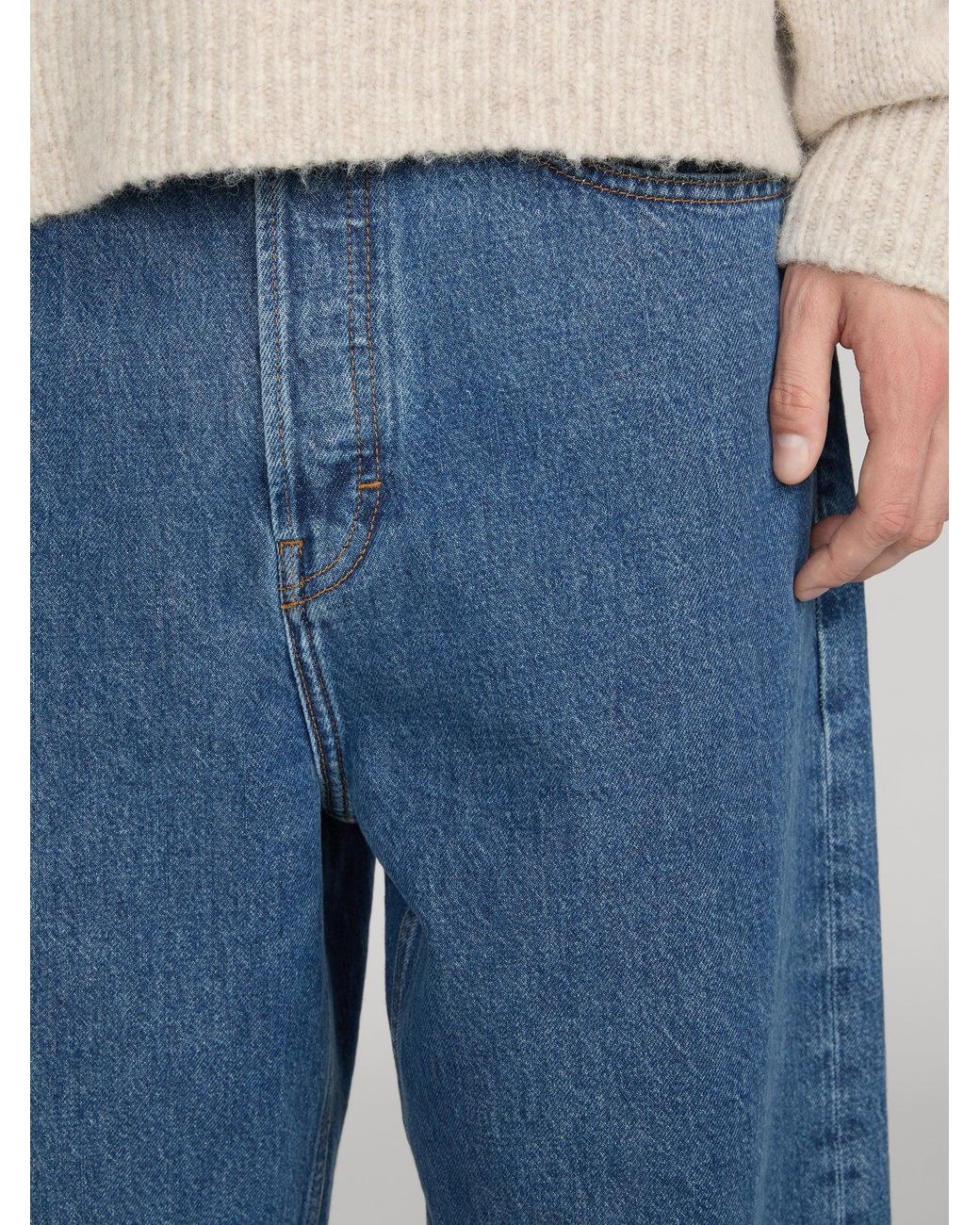 FRAME Blue Baggy Jean for men