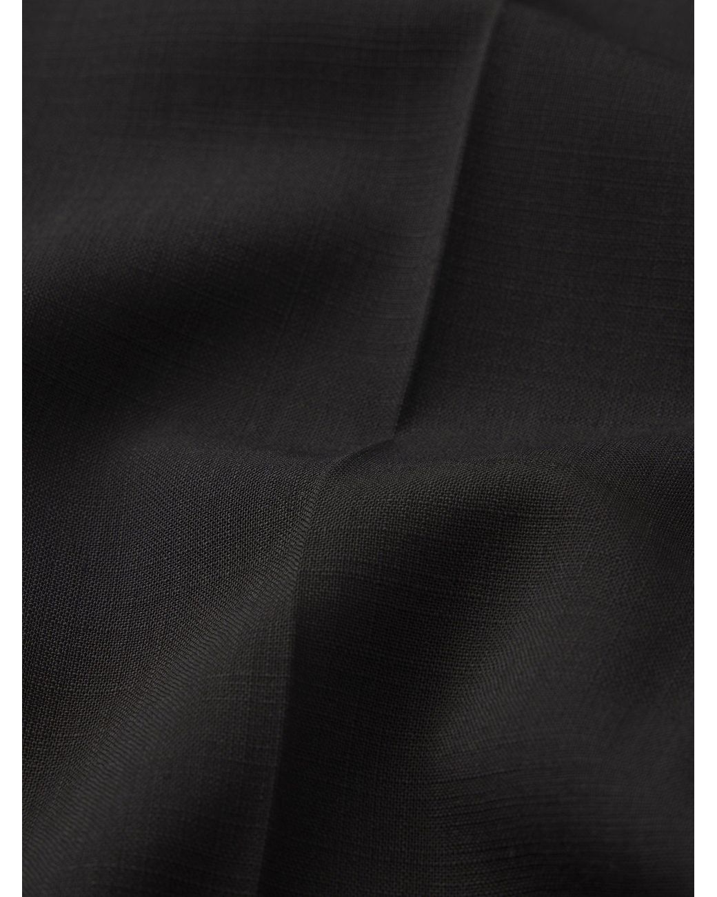 FRAME Black Tropical Wool Trouser for men