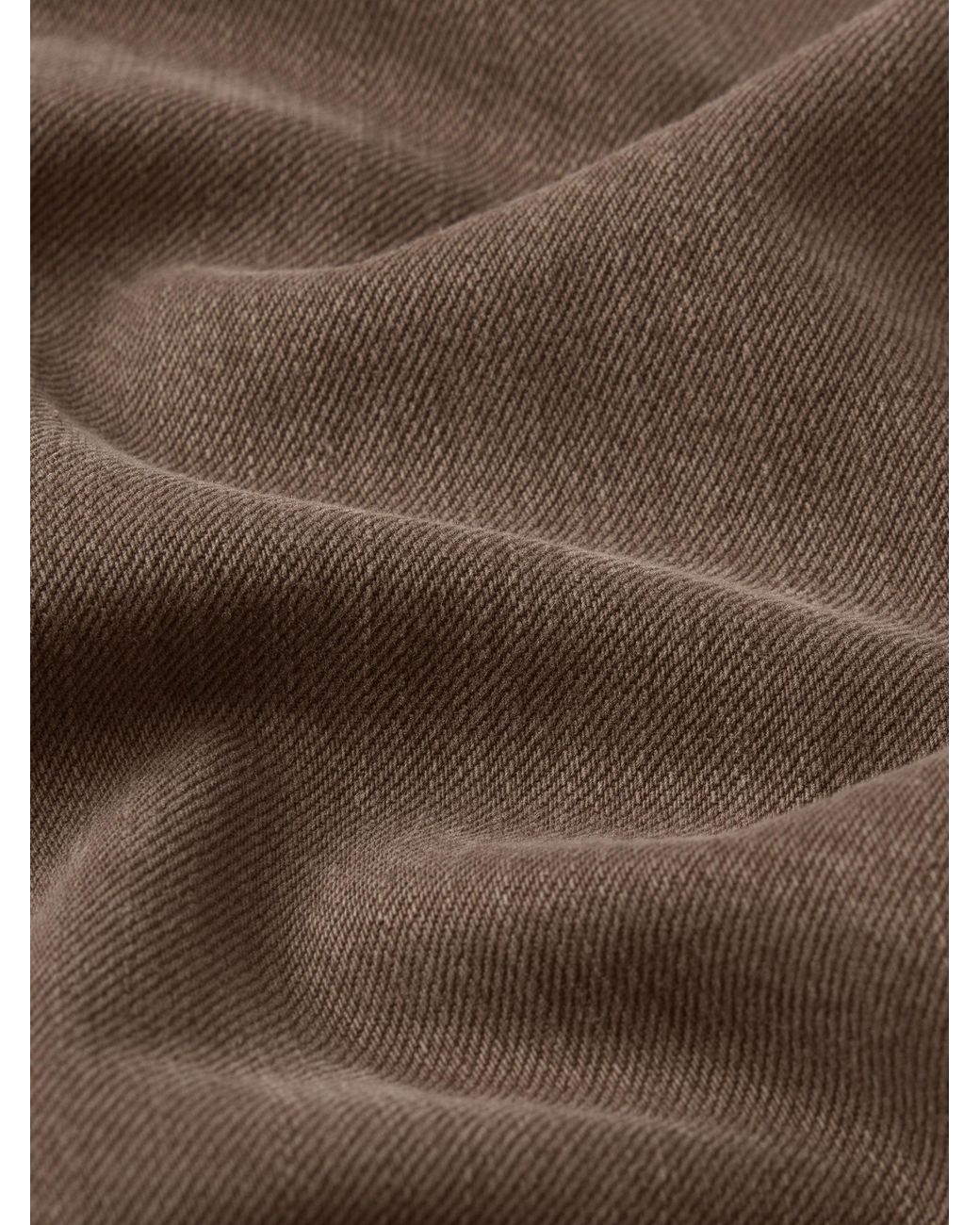 FRAME Brown Relaxed Denim Shirt for men