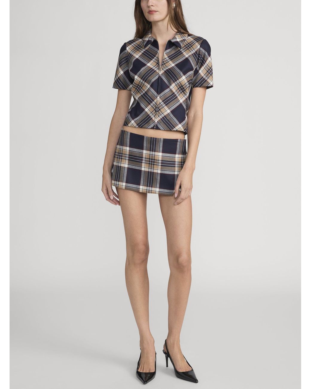 FRAME Multicolor The Checkmate Top