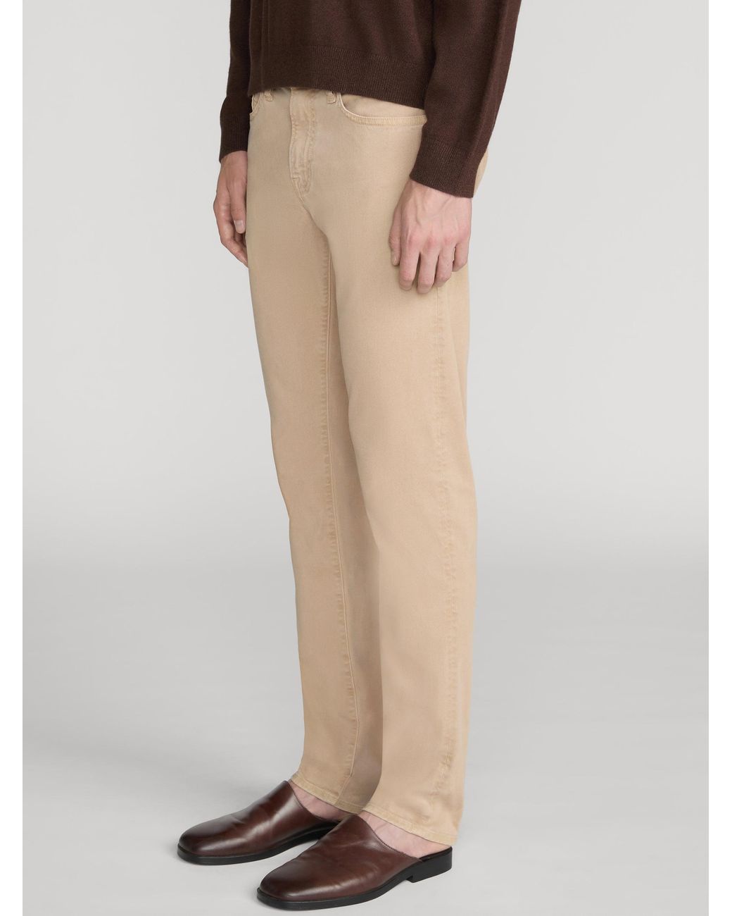 FRAME Natural L'homme Slim Brushed Twill for men